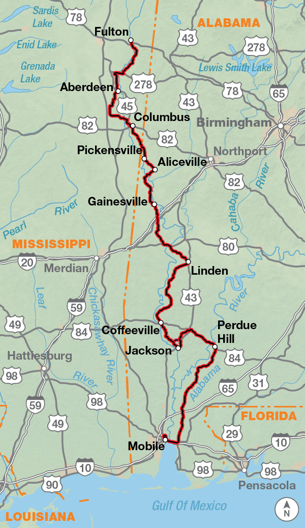 Harriet Tubman Underground Railroad Route