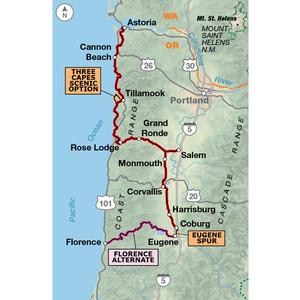 Adventure Cycling Association TransAmerica Section 1 - Route Maps ...