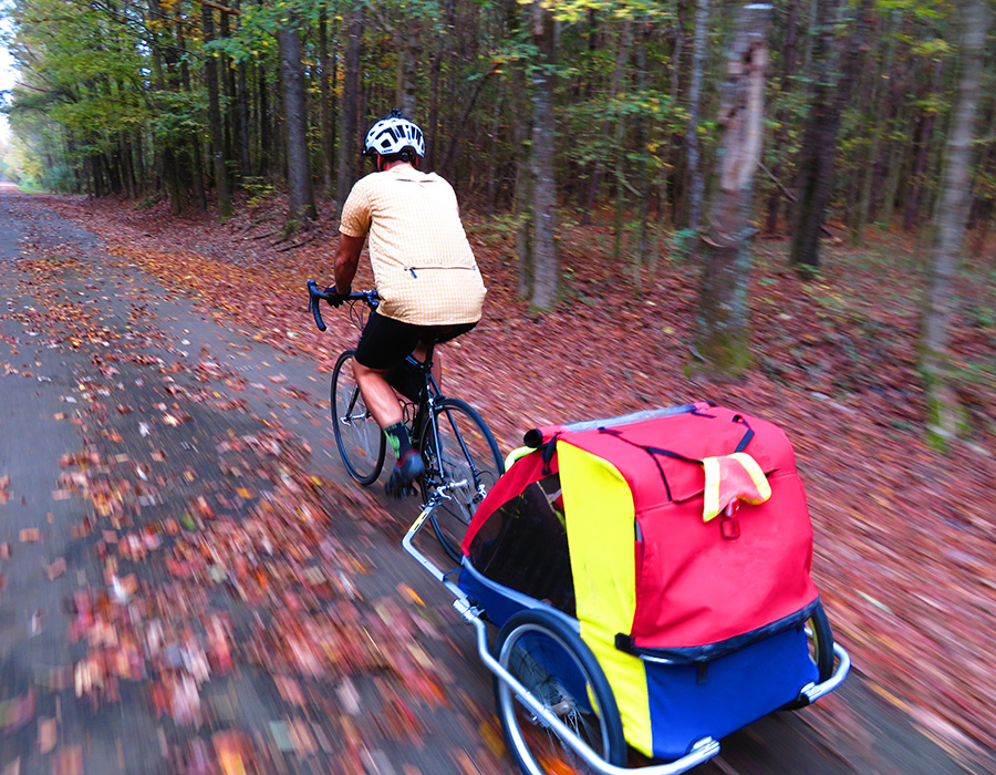 cycling with a newborn