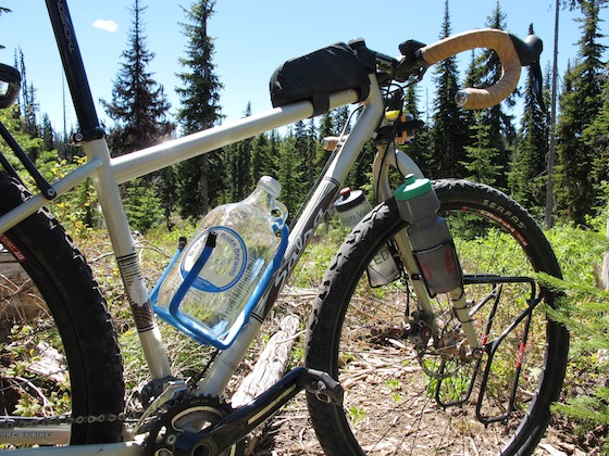 bike growler holder