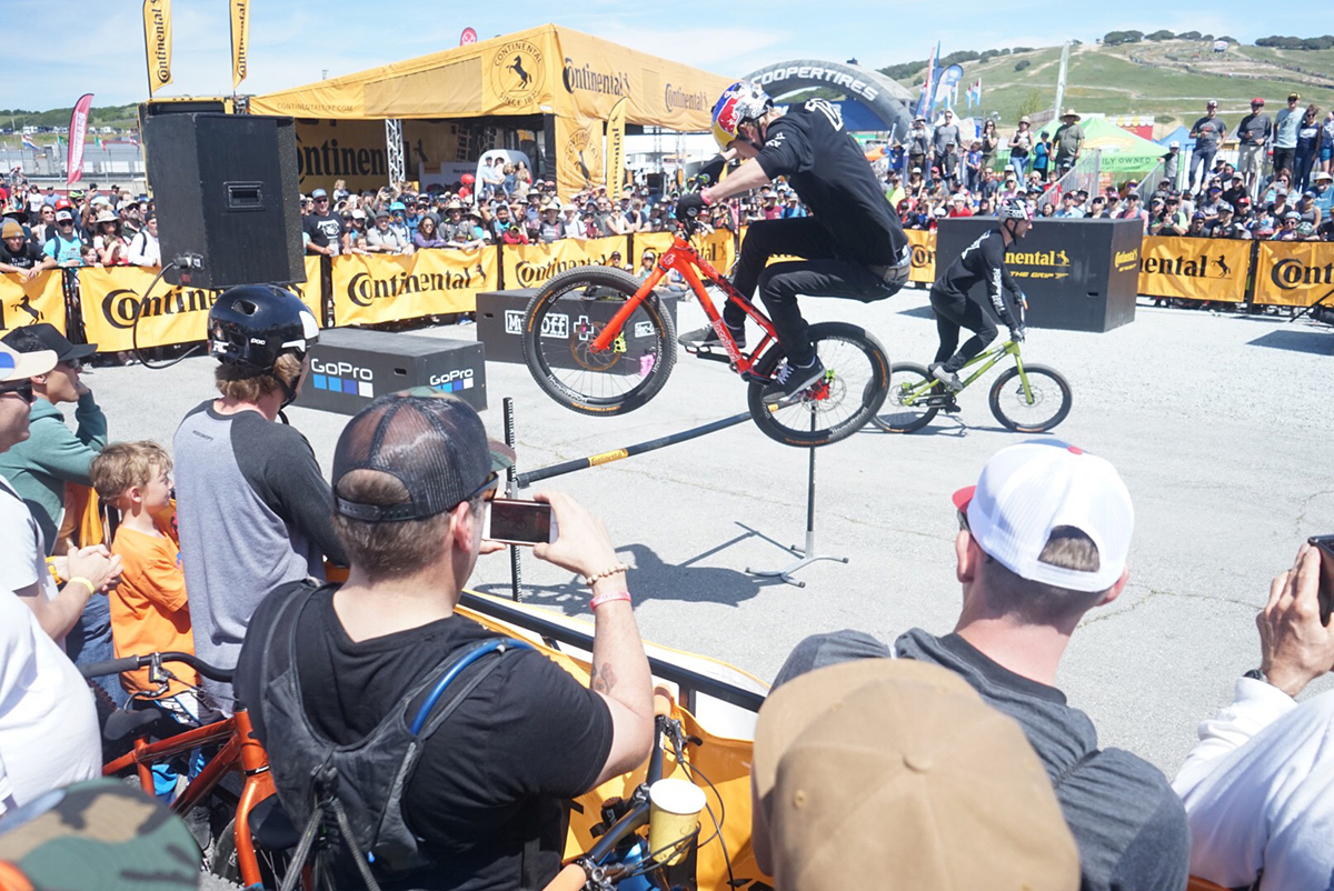 Danny Macaskill’s Drop and Roll Show at Sea Otter Classic